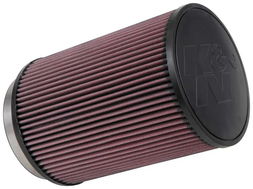 K&N - Universal Clamp-On Air Filter - 5"Flg, 6-1/2"Od, 9"H (Ru-3020) 1