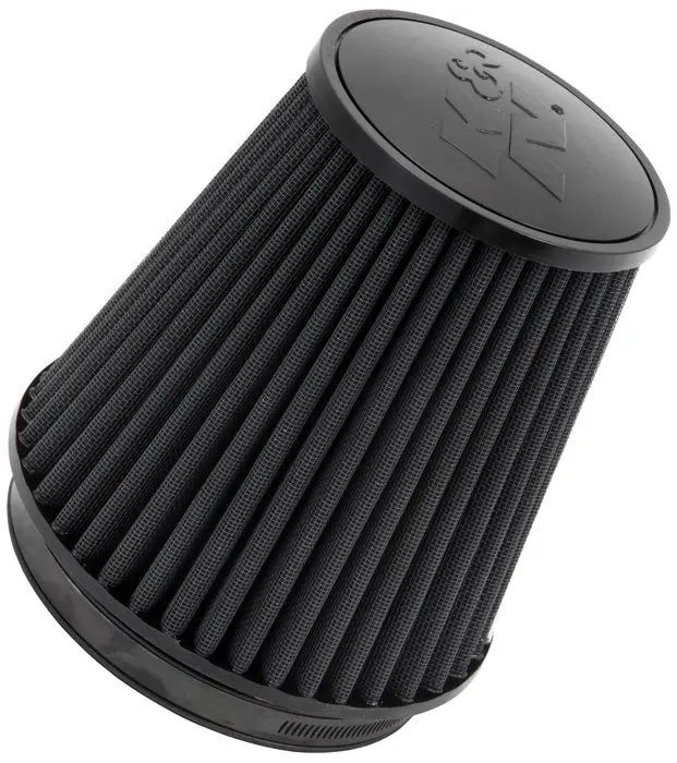 K&N - Universal Clamp-On Air Filter - 6"Flg, 7-1/2"B, 5-1/4"T; 7-1/2"H (Ru-3101Hbk) 1