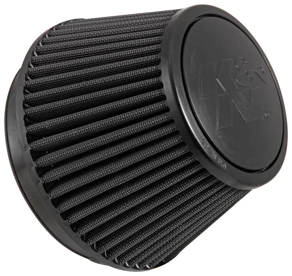K&N - Universal Clamp-On Air Filter - 6"Flg, 7-1/2"B, 5-1/4T; 4-7/8"H (Ru-3106Hbk) 1