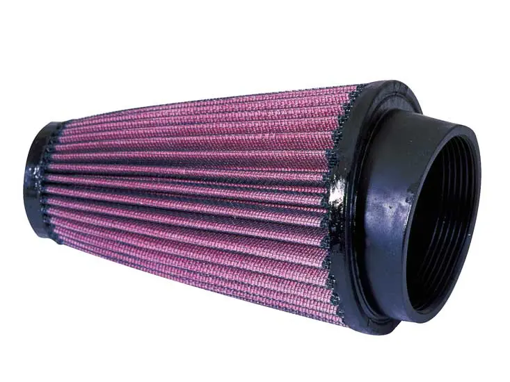 K&N - Universal Clamp-On Air Filter - 2-3/4"10 Deg Flg, 4"B, 2"T, 6"H (Ru-3120) 1
