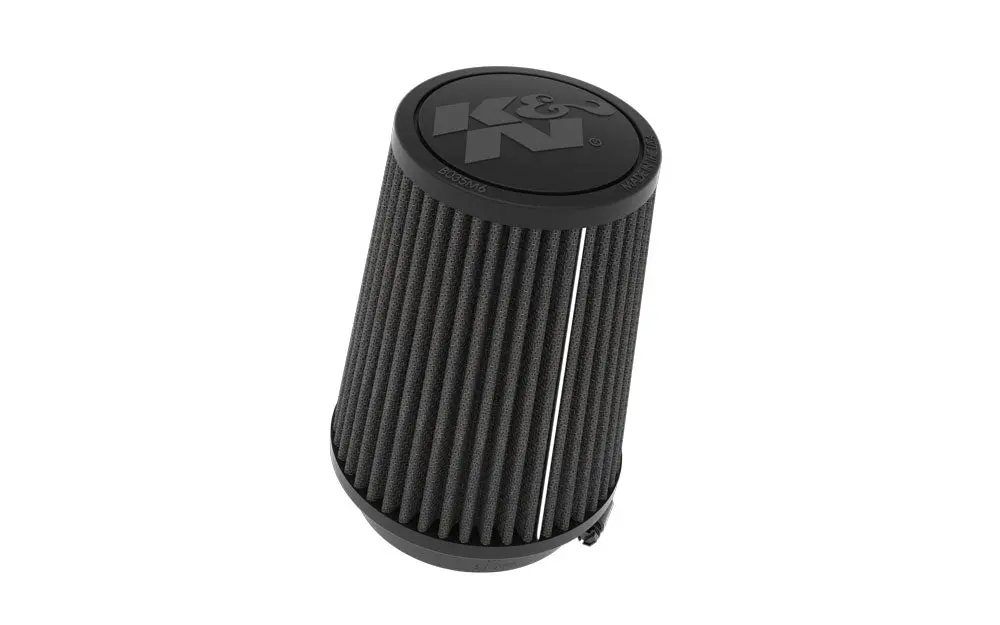 K&N - Universal Clamp-On Air Filter - 3"Flg, 4-1/2" B, 3-1/2" T, 5-3/4" H (Ru-3121Hbk) 1