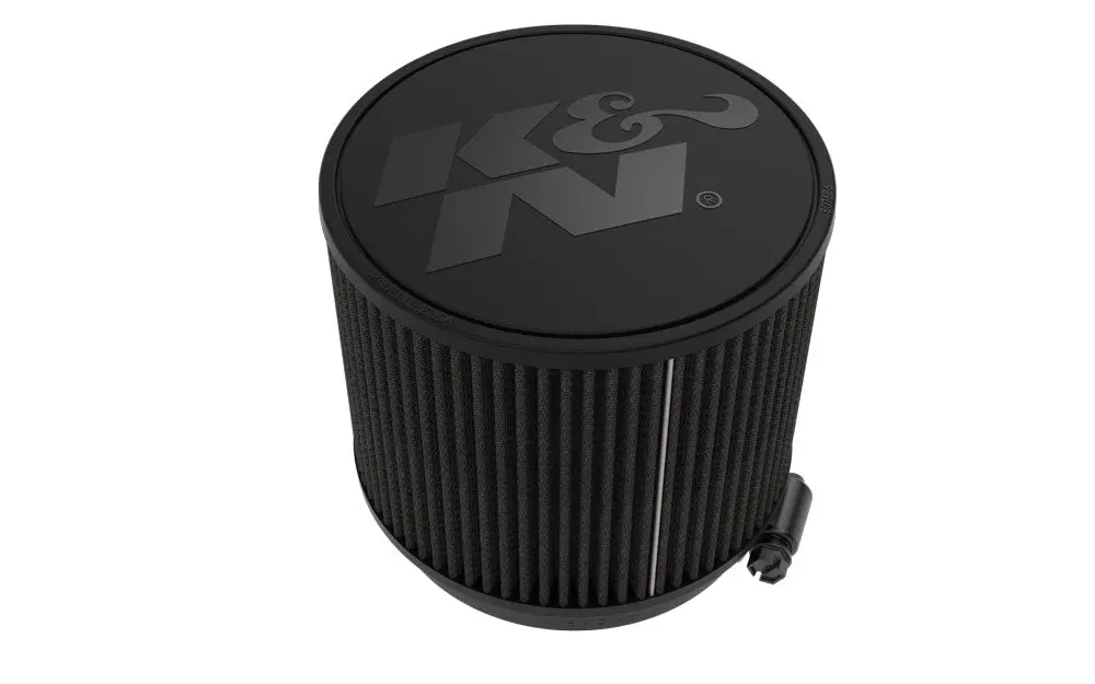 K&N - Universal Clamp-On Air Filter - 6"Flg, 7-1/2"B, 7-1/2"T; 6"H (Ru-3123Hbk) 1