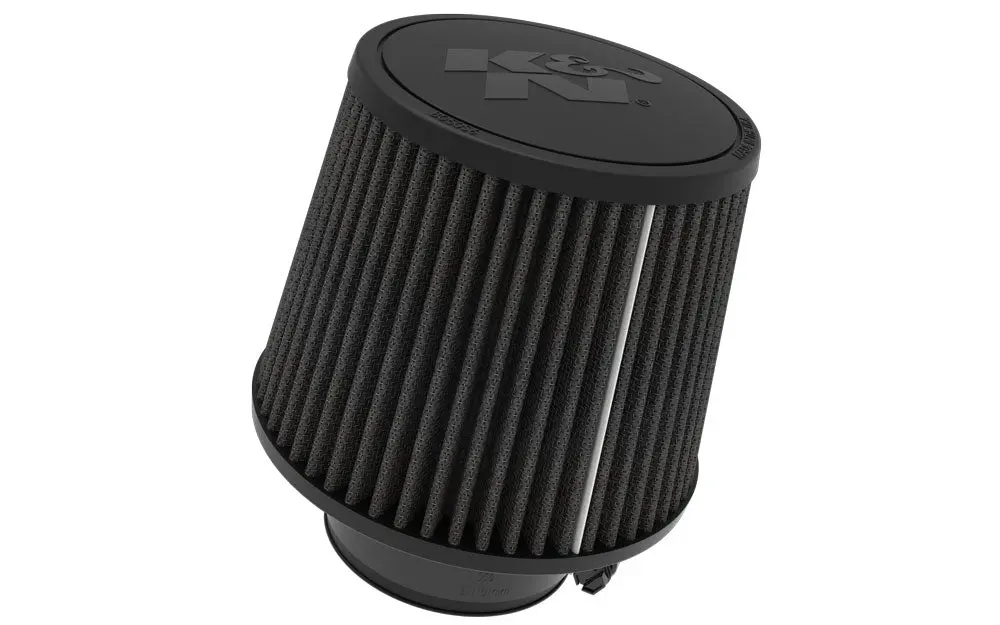 K&N - Universal Clamp-On Air Filter - 3"Flg, 6" B, 5" T; 5" H (Ru-3126Hbk) 1