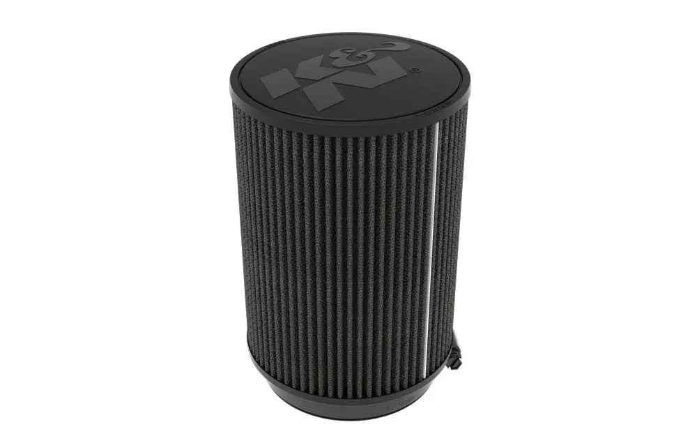 K&N - Universal Clamp-On Air Filter - 5"Flg, 6-1/2"Od; 9" H (Ru-3127Hbk) 1
