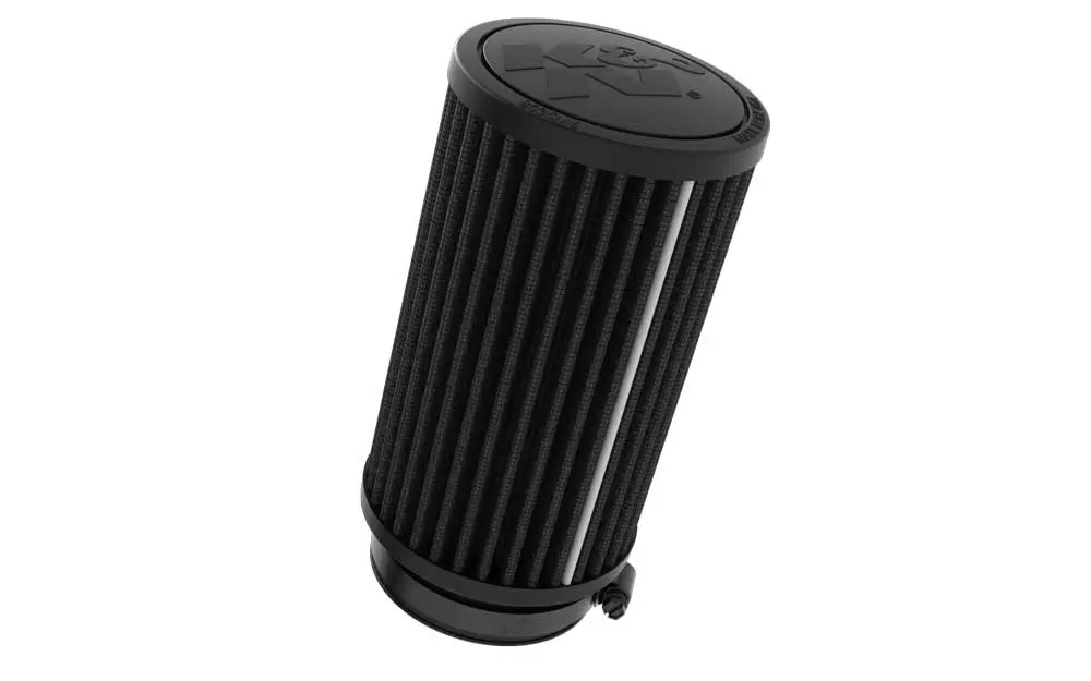 K&N - Universal Clamp-On Air Filter - 2-1/2"Flg, 3-1/2"Od; 6"H (Ru-3131Hbk) 1