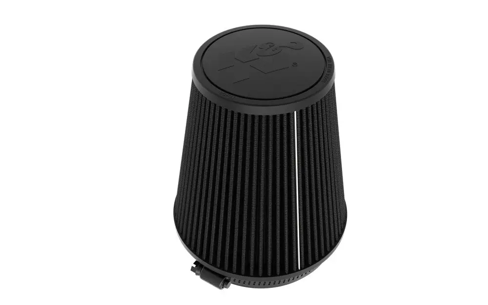 K&N - Universal Clamp-On Air Filter - 5"Flg, 6-1/2" B, 4-3/8" T, 7"H (Ru-3135Hbk) 1