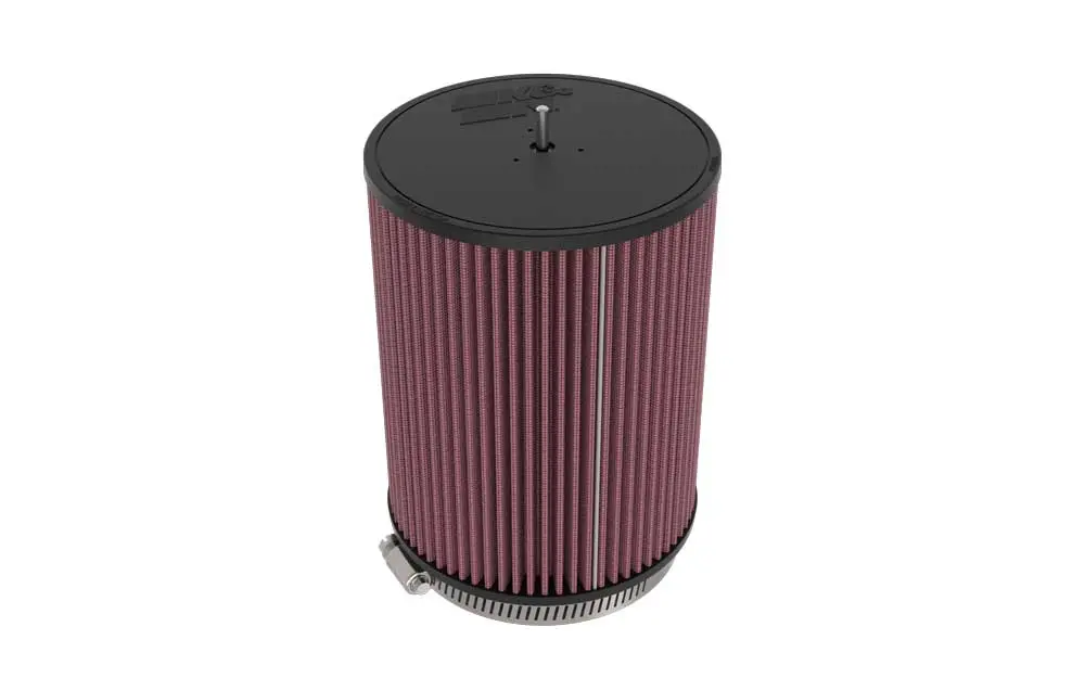 K&N - Universal Clamp-On Air Filter - 5-1/2"Id Flg, 7"Od, 9"H W/Stud (Ru-3150) 1