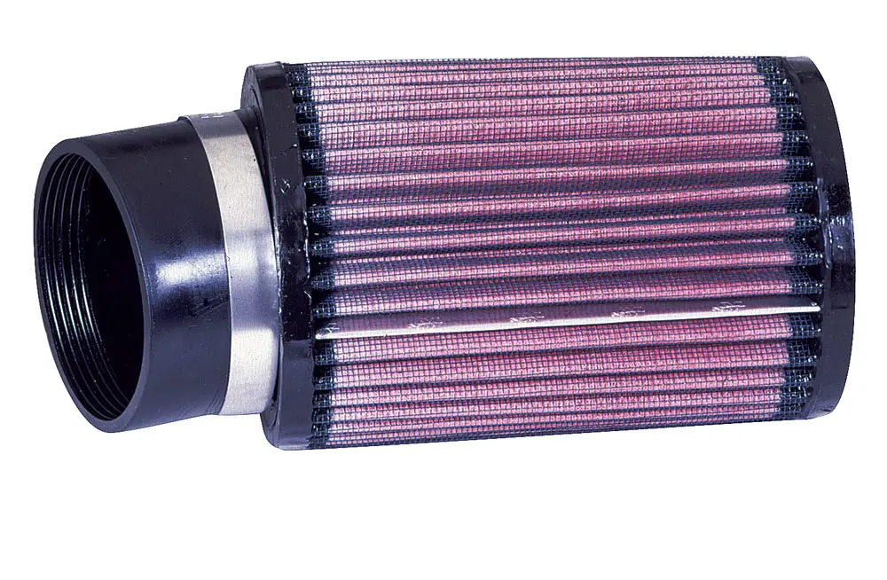 K&N - Universal Clamp-On Air Filter - 2-3/4"20 Deg Flg, 4"Od, 6"H (Ru-3190) 1