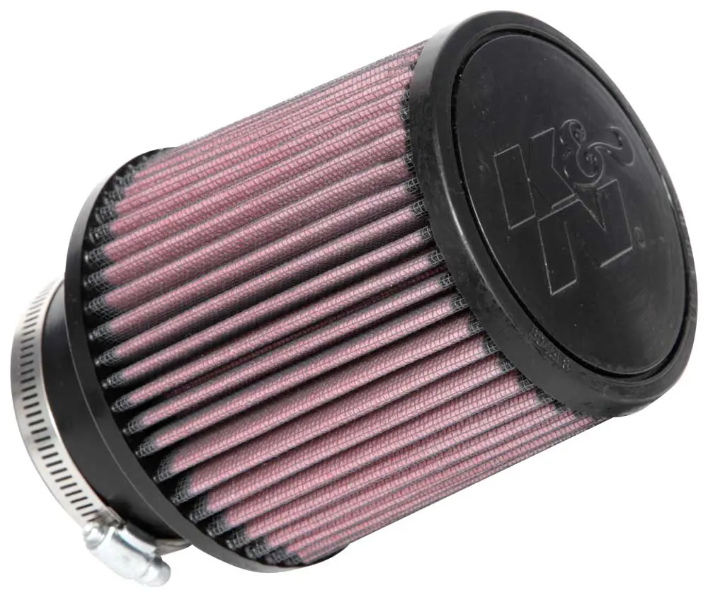 K&N - Universal Clamp-On Air Filter - 3"Flg, 5"B, 4-1/2"T, 5"H (Ru-3870) 1