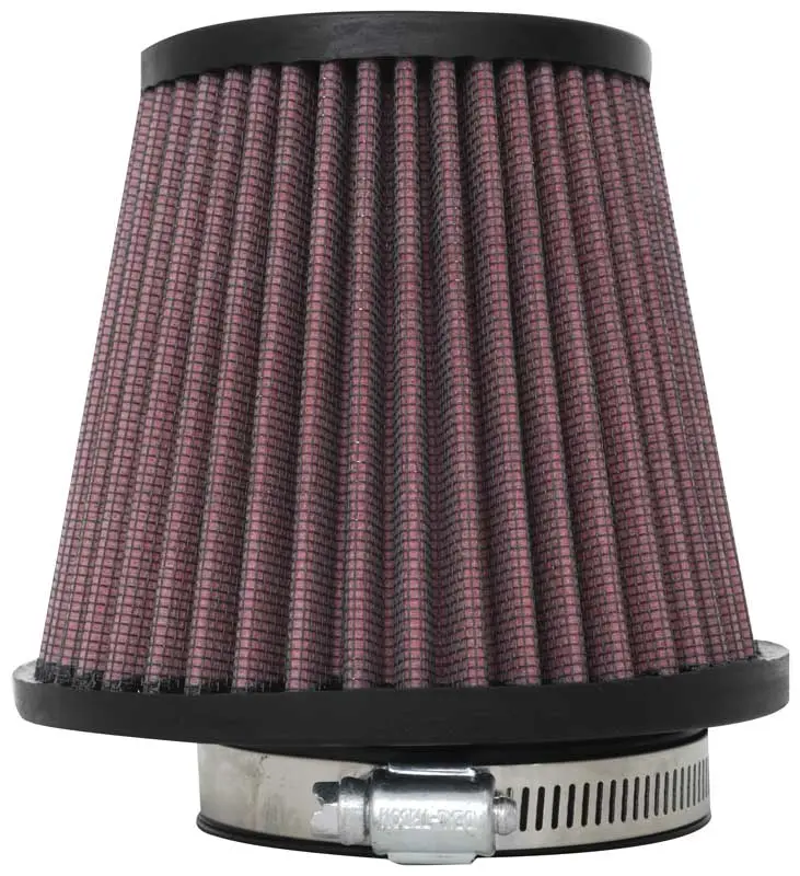 K&N - Universal Clamp-On Air Filter - 2-7/8"Flg, 5-3/16"B, 3-1/2"T, 4-7/16"H, W/11/16" Port (Ru-4570) 1