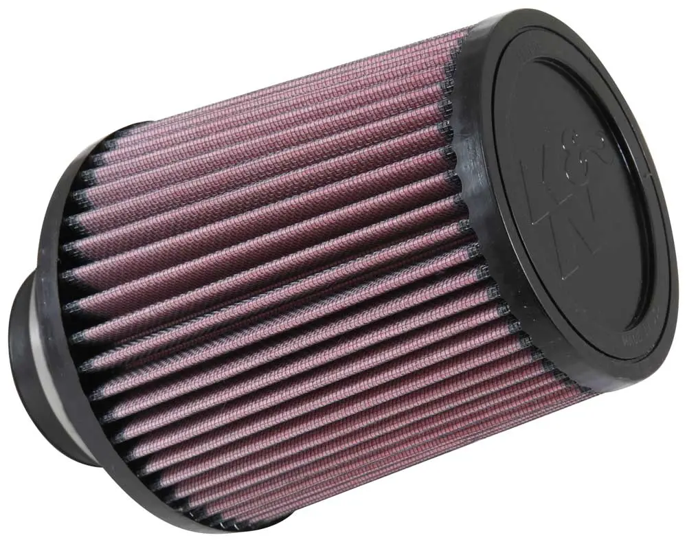 K&N - Universal Clamp-On Air Filter - 2-3/4"Flg, 6"B, 5"T, 6-1/2"H (Ru-4870) 1