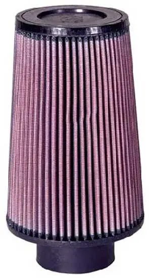 K&N - Universal Clamp-On Air Filter - 3-1/4"Flg, 5-1/2"B, 4-11/16"T, 8"H (Ru-5122) 1