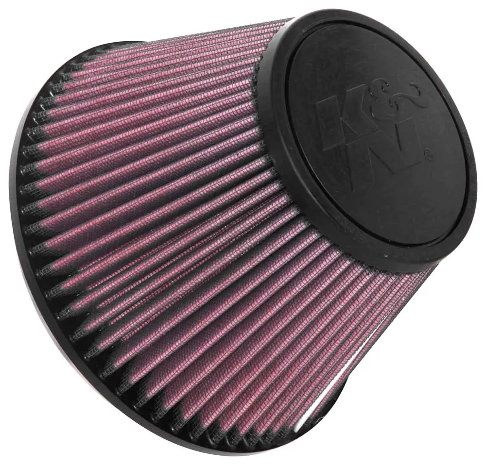 K&N - Universal Clamp-On Air Filter - 6"Flg, 7-1/2"B, 4-1/2"T, 5"H (Ru-5138) 1