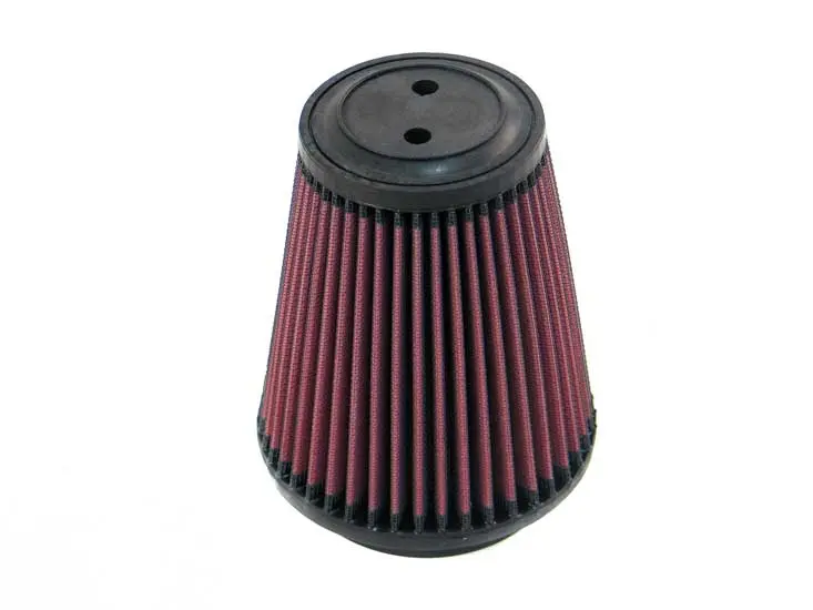 K&N - Universal Clamp-On Air Filter - 4"Flg, 5-3/8"B, 3-1/2"T, 6"H, Top Has Two 0.400" Vents (Ru-5141) 1
