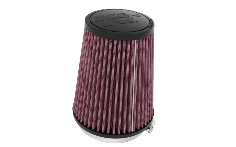 K&N - Universal Clamp-On Air Filter - 4"Flg, 5-3/8"B, 4"T, 6-5/8"H (Ru-5149) 1