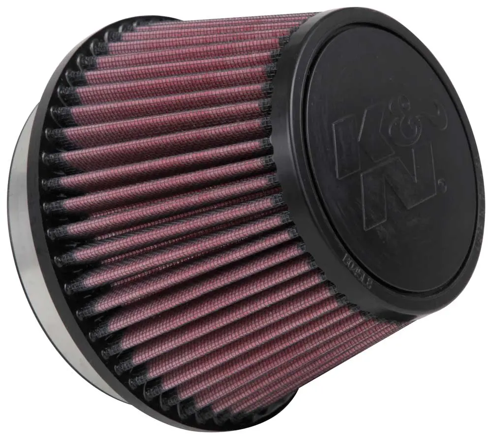 K&N - Universal Clamp-On Air Filter - 5"Flg, 6-1/2"B, 4-1/2"T, 4-1/8"H (Ru-5163) 1