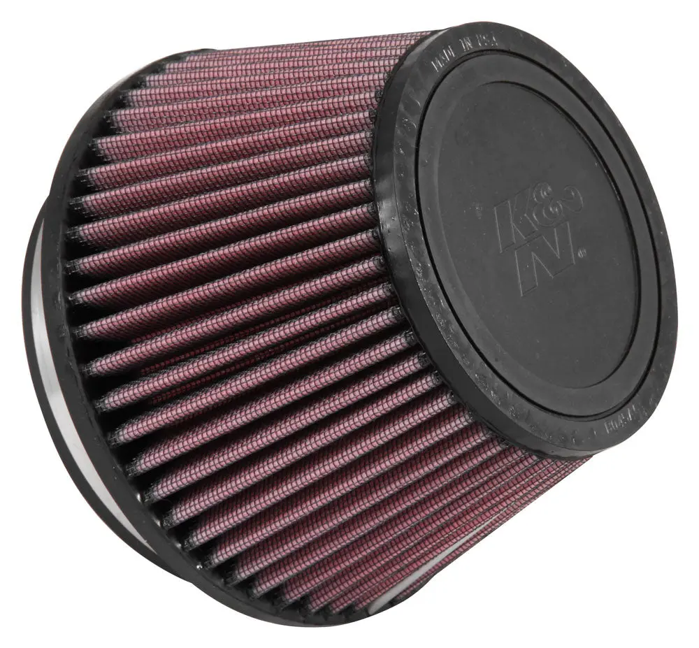 K&N - Universal Clamp-On Air Filter - 5"Flg, 6-1/2"B, 4-1/2"T, 4-1/8"H (Ru-5163Xd) 1