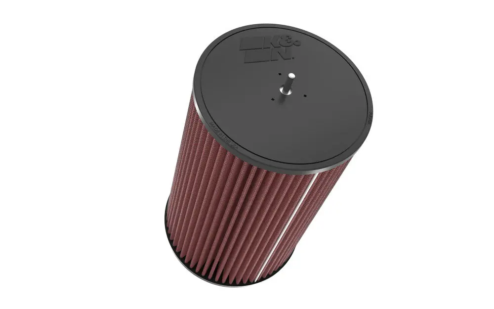 K&N - Universal Clamp-On Air Filter - 3-1/2" Flg, 8"B, 7"T W/Stud, 12-1/2"H (Ru-5165) 1