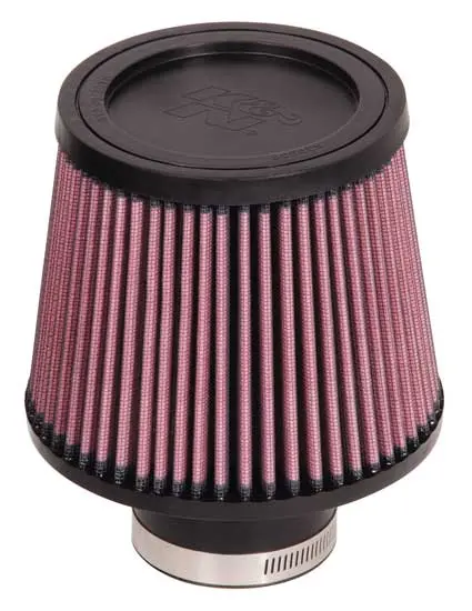 K&N - Universal Clamp-On Air Filter - 2-1/2"Flg, 6"B, 5"T, 5"H (Ru-5174) 1