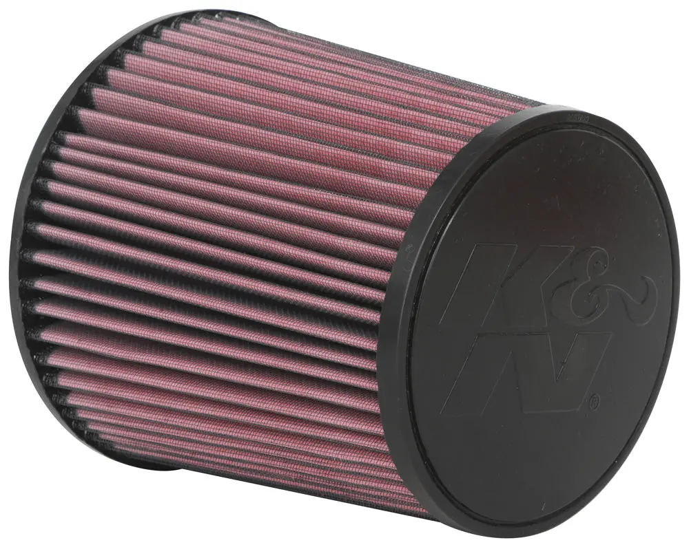 K&N - Universal Clamp-On Air Filter - 4-1/2"Flg, 8"B, 6-5/8"T, 8"H (Ru-5283) 1