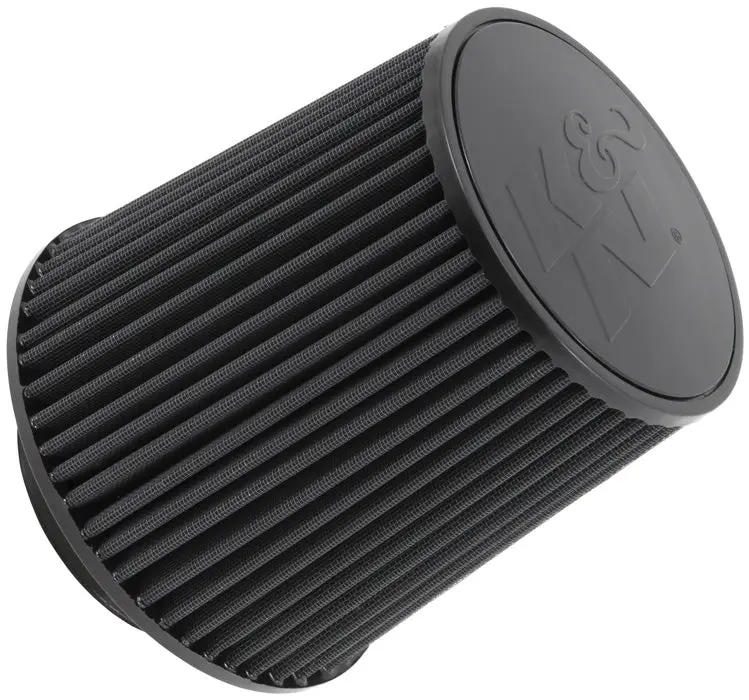K&N - Universal Clamp-On Air Filter - 4-1/2"Flg, 8"B, 6-5/8"T; 8"H (Ru-5283Hbk) 1