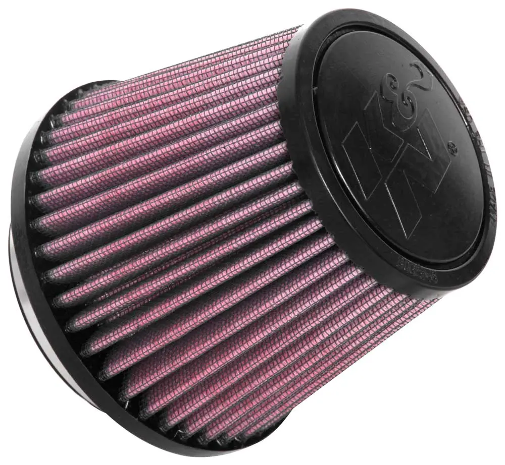K&N - Universal Clamp-On Air Filter - 3-1/8"Flg, 4-15/16"B, 3-1/2"T, 3-15/16"H (Ru-9270) 1
