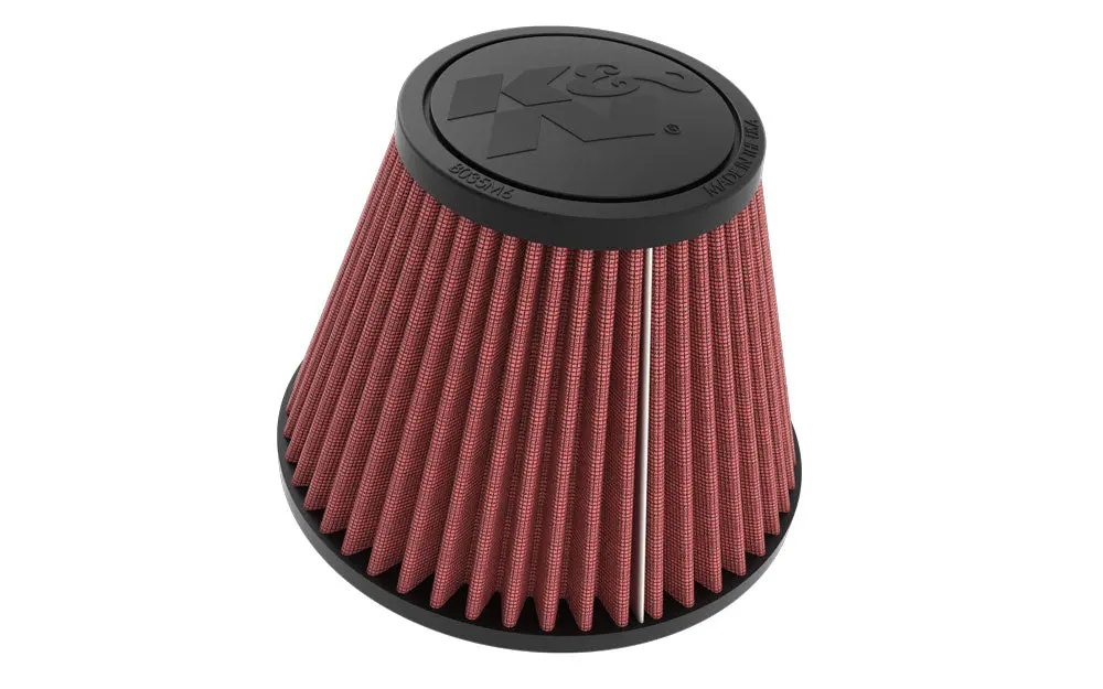 K&N - Universal Clamp-On Air Filter - 80Mm Flg, 147Mm B, 89Mm T, 115Mm H, W/ Vent (Ru-9670) 1