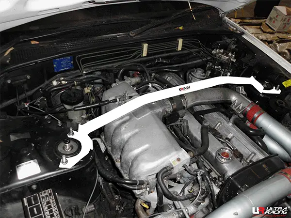 Nissan Skyline R32 Gtst Ultraracing 2P Front Upper Strutbar 1