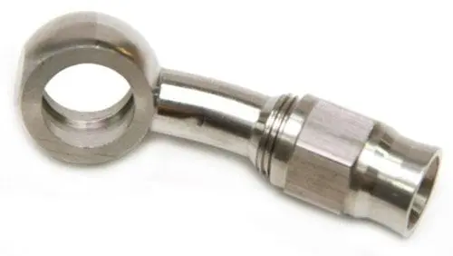 Stainless Steel 20-Degree Banjo Fitting – An-3 Size (Af212-03) 1