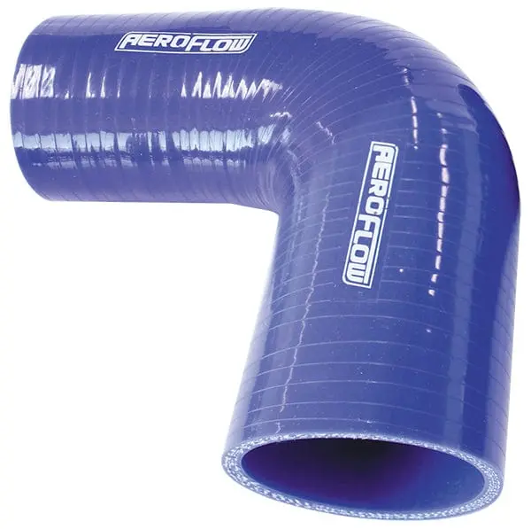 Gloss Blue Silicone Hose Reducer: 1" To 3/4" I.D., Af9 1