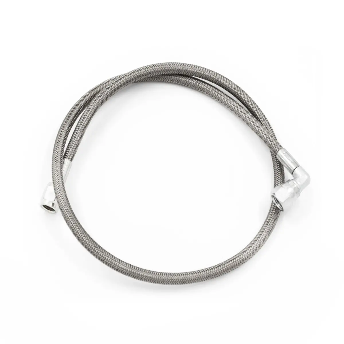 4An Stainless Steel Brake Line – 18-Inch Straight Or 90-Degree Fitting 1