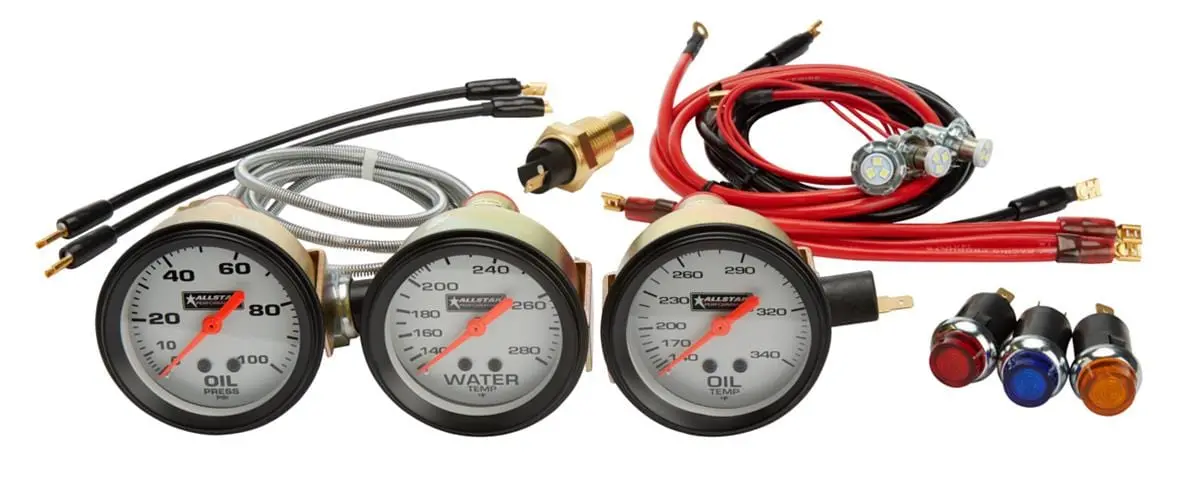 Allstar All80081 Custom Gauge Kit & Instrument Cluster 1