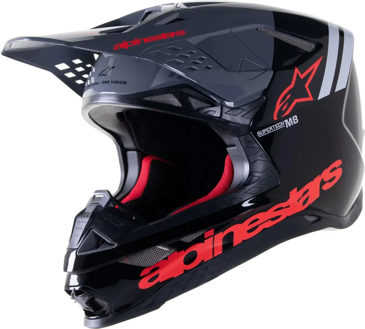 Alpinestars Mx Supertech M8 Motocross Helmet, Xs Size, 8301523-1397 1