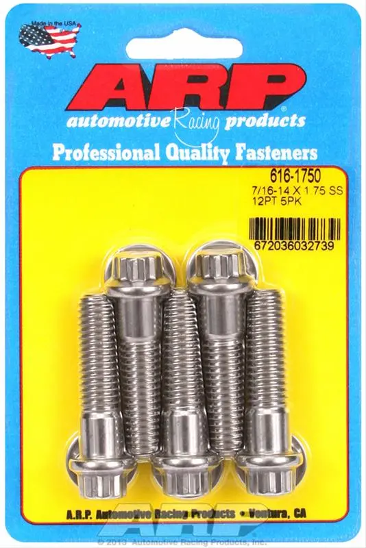 Arp Stainless Steel Hardware Kit – High-Strength 616-1750 Bolts 1