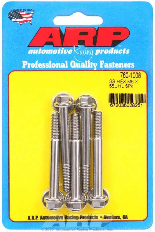 Arp 760-1008 Stainless Steel Fasteners – Corrosion-Resistant Engine Bolts 1