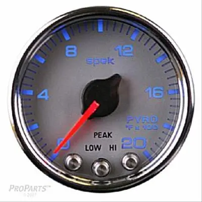 Autometer Spek-Pro P31021 Analog Gauge – 2-1/16" Diameter 1