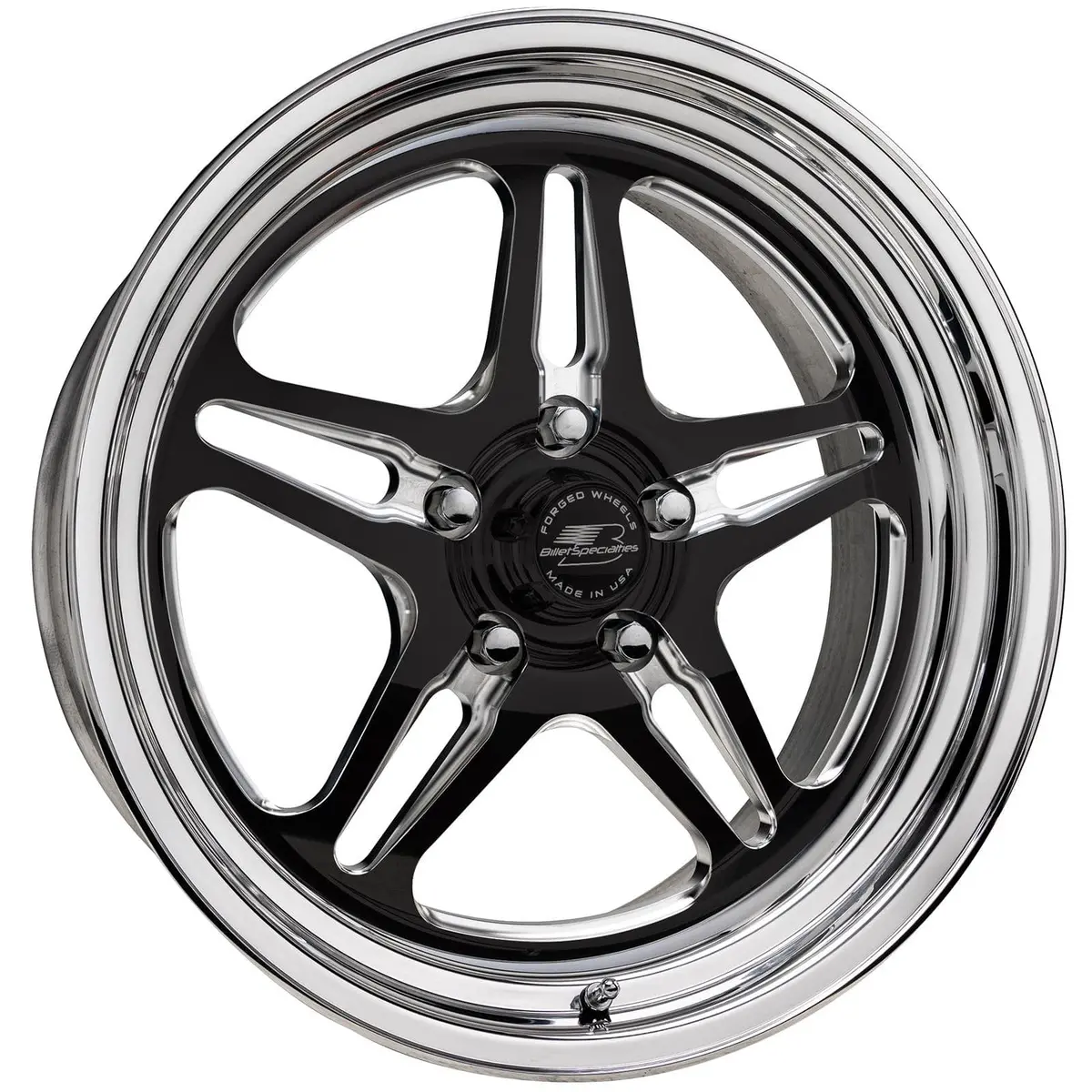 Billet Specialties Amcb43270 Amc43 Lonestar Black Satin Custom Wheel 1