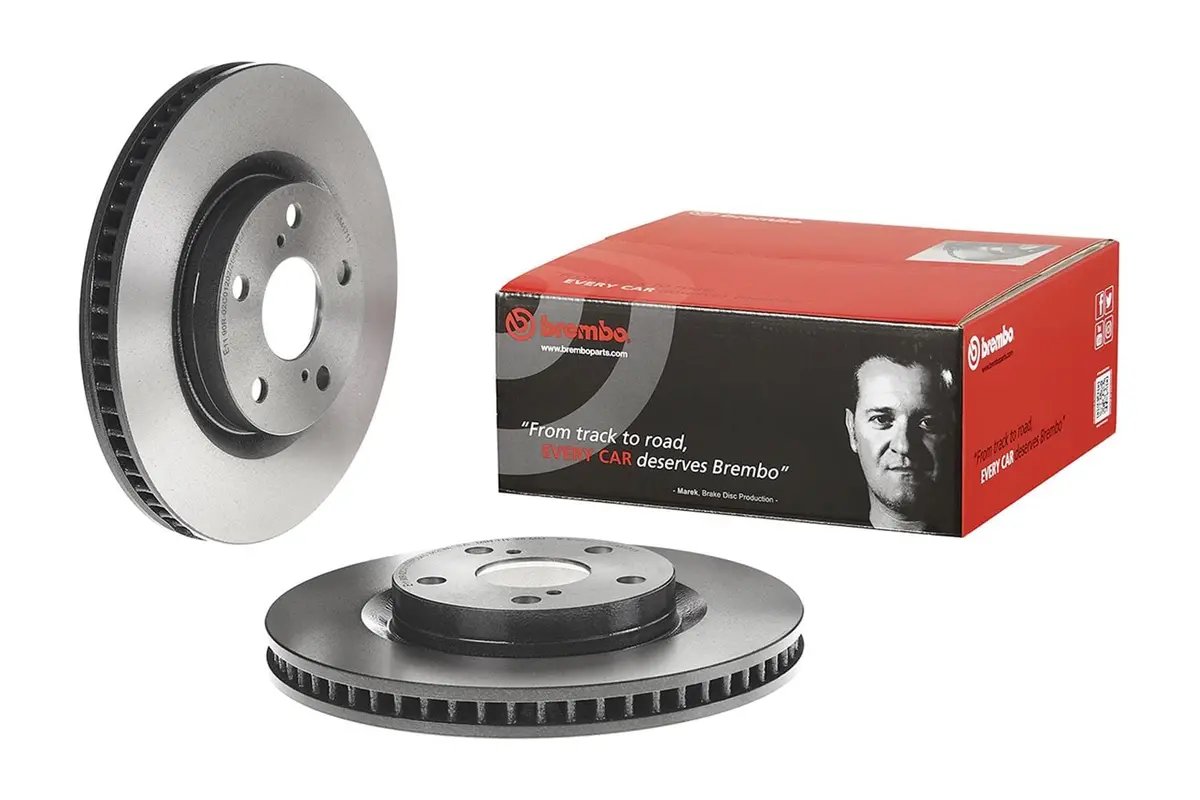 Brembo 09.A417.11 Uv-Resistant Coated Brake Rotor 1