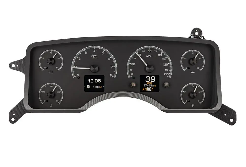 Dakota Digital Hdx-90F-Mus-K – Direct-Fit Analog Gauge System For Muscle Cars 1