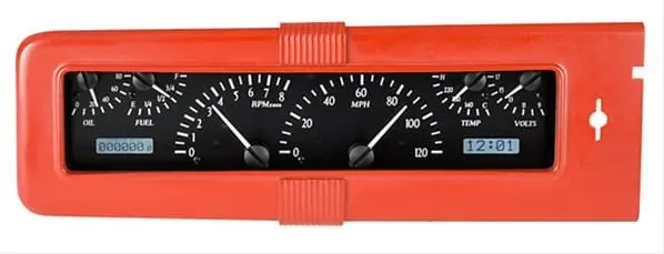 Dakota Digital Vhx-40C-S-W Analog Gauge System – Direct-Fit, Modern Retro Design 1