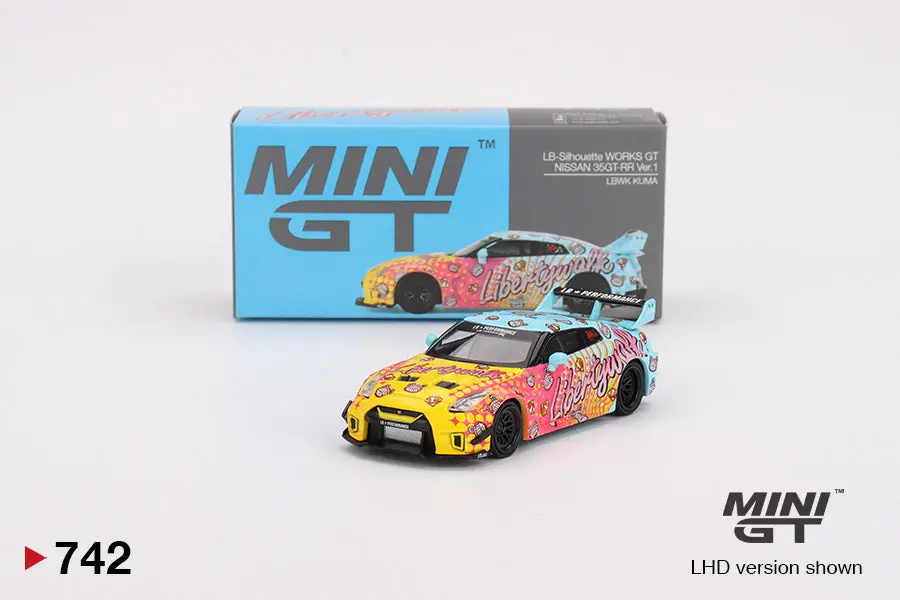 Mini Gt - 1/64 Lb-Silhouette Works Gt Nissan 35Gt-Rr Ver.1 (Lbwk Kuma) 1