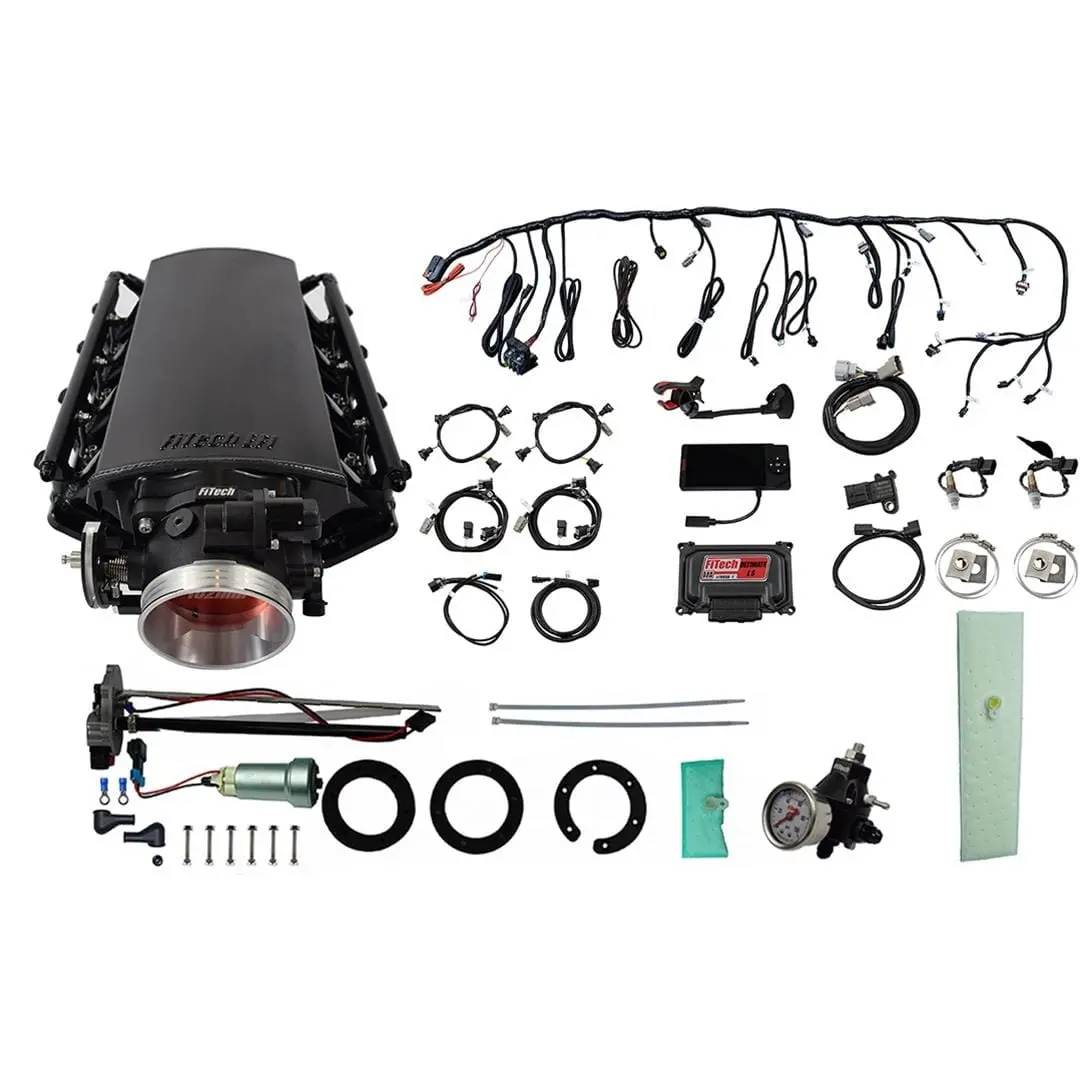 Fitech Ultimate Ls Efi Fuel Injection System – 1000 Hp With In-Tank Go Fuel Module (76131) 1