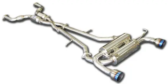Nissan 350Z 03-09 Gemini Catback System +Tuv Invidia Chrome 1