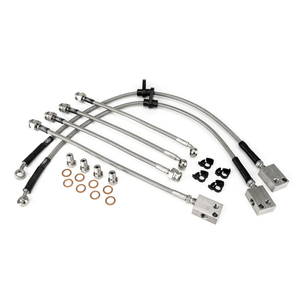 Honda Civic Fn2 2.0 Type R 06+ Braided Hel Brakelines (6X) 1