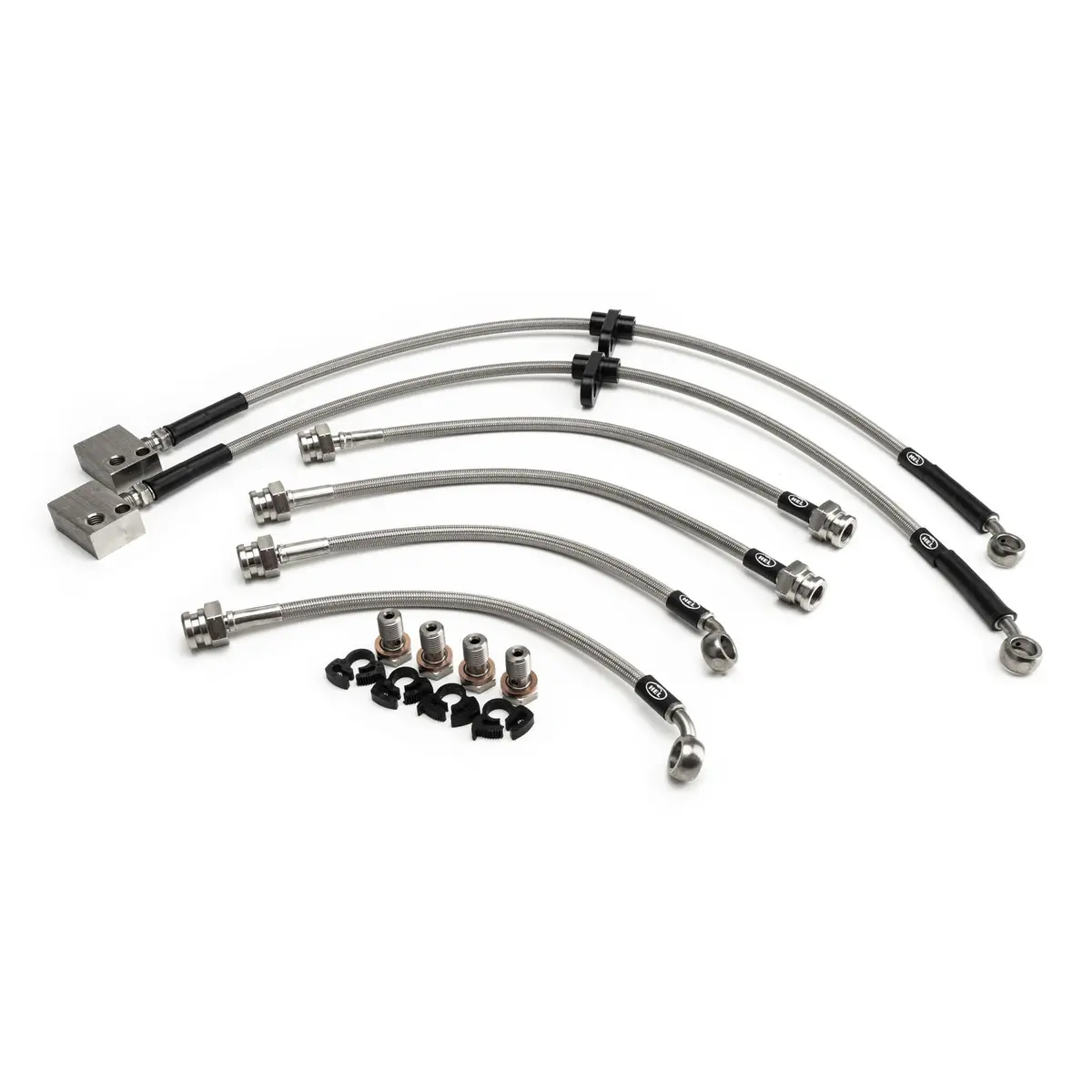 Honda Jazz 1.4 Dse 01+ Braided Hel Brakelines (6X) 1