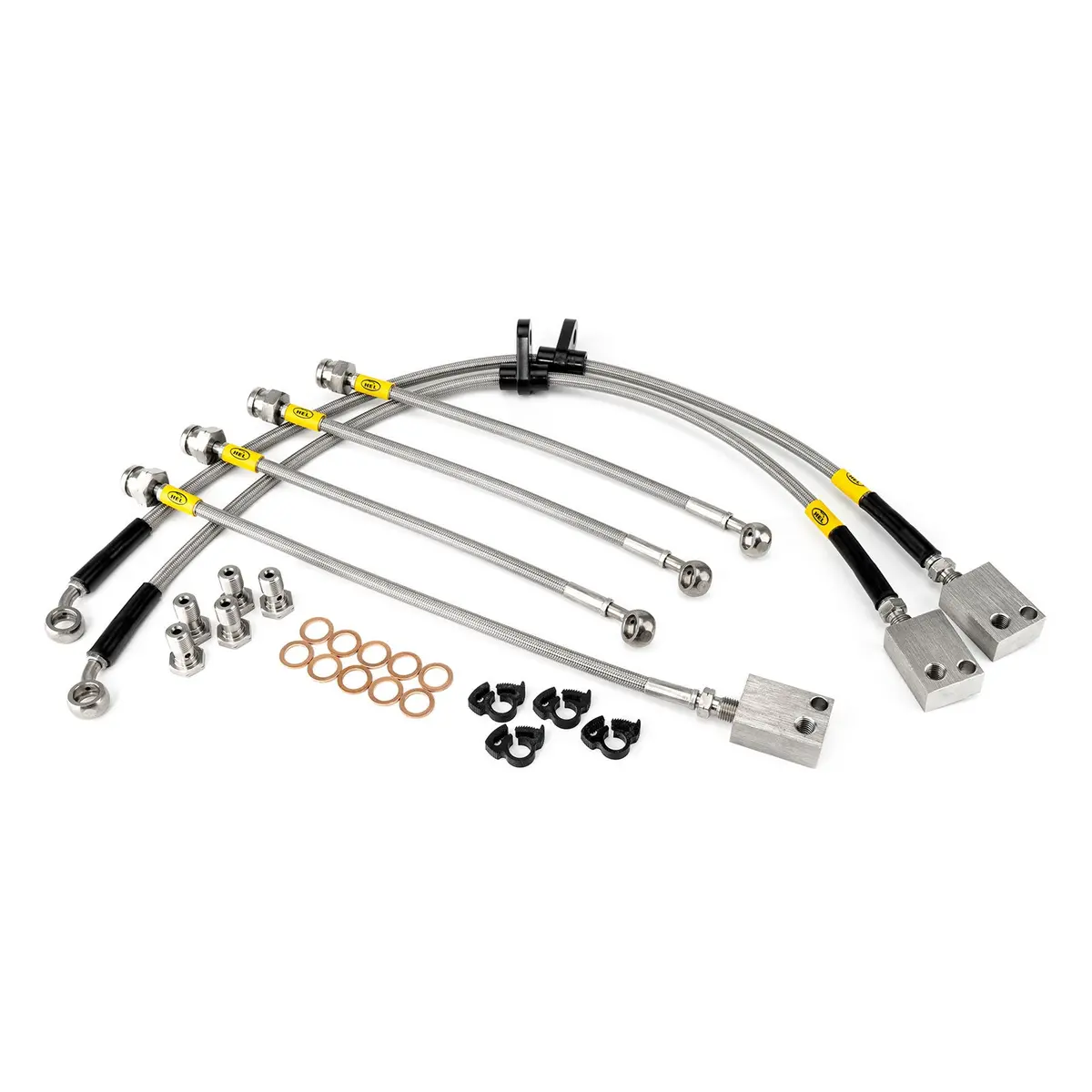 Honda Civic Fk2 2.0 Type-R 15+ Braided Hel Brakelines (6X) 1
