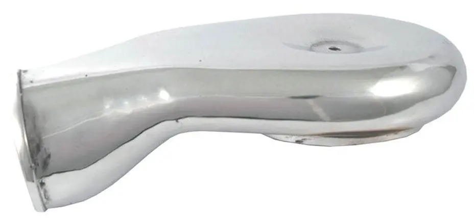 Polished Aluminum Single-Plane Intake Plenum – Custom Carburetor Mounting 1