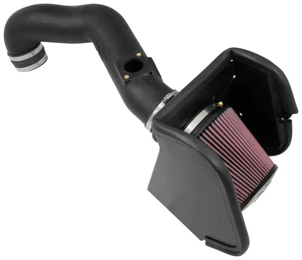 K&N 63-Series Cold Air Intake System With Washable Air Filter (63-6017) 1