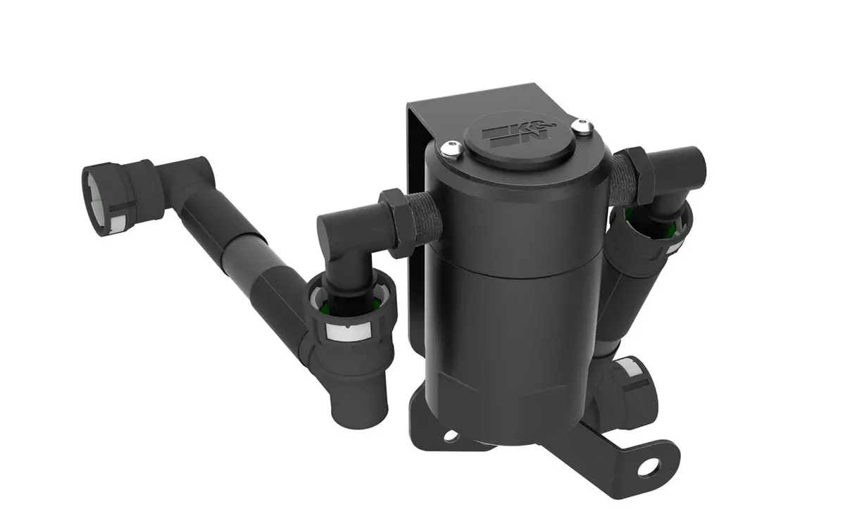 K&N Oil Catch Can – High-Efficiency Crankcase Ventilation System 1