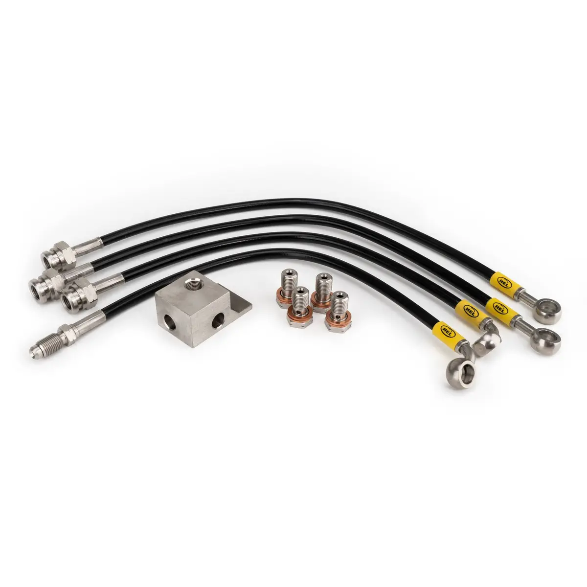 Mazda Mx-5 1.8 94-05 Braided Hel Brakelines (4X) 1